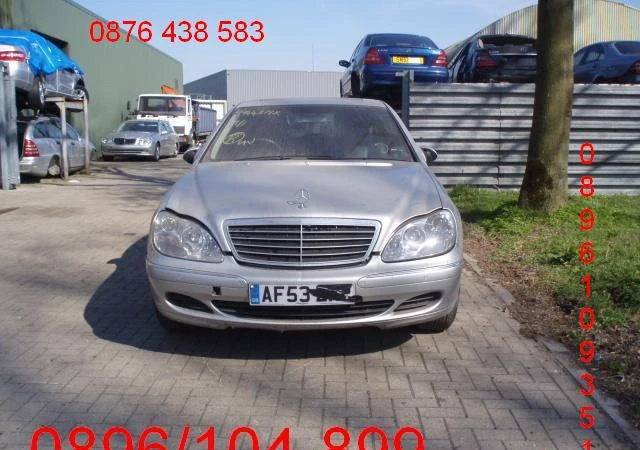 Двигател за Mercedes-Benz S 320, снимка 4 - Части - 48583254