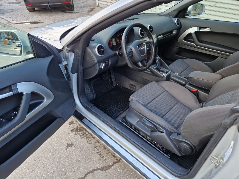 Audi A3 2.0TDI, 140к.с, КАБРИО, АВТОМАТ, Евро 4, снимка 7 - Автомобили и джипове - 53403096