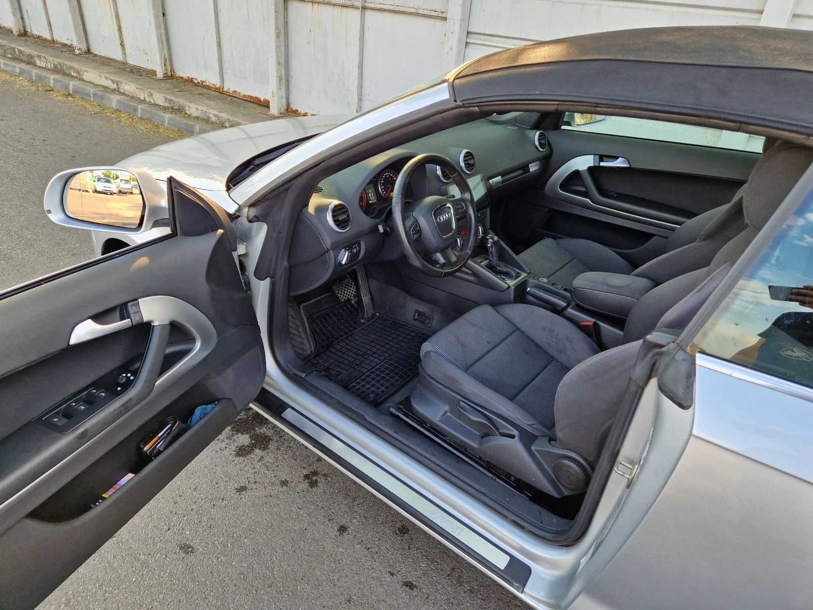 Audi A3 2.0TDI, 140к.с, КАБРИО, АВТОМАТ, Евро 4, снимка 6 - Автомобили и джипове - 53403096