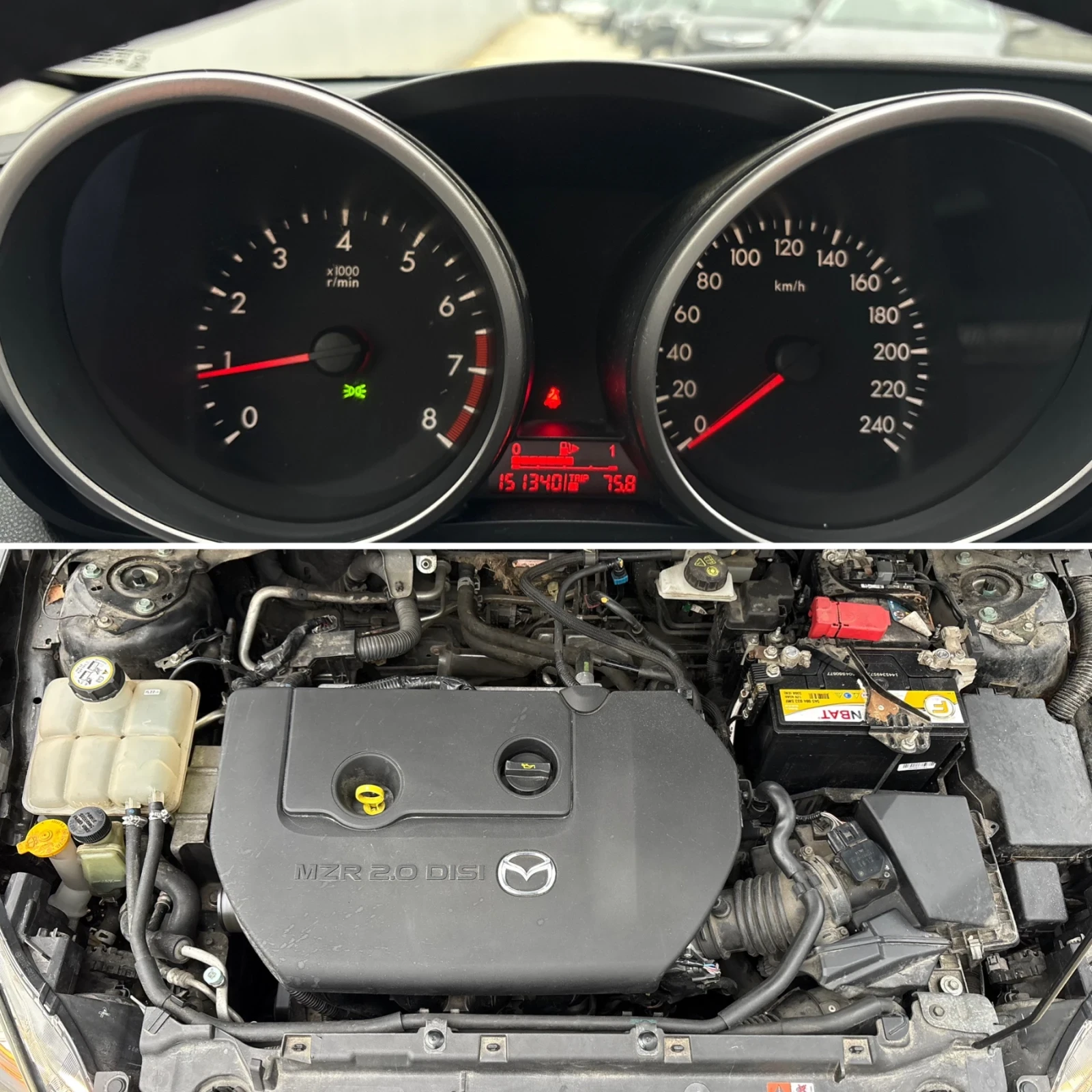 Mazda 3 MZR 2.0i 150 ��* 6 ��������*  | Mobile.bg � ����������� 17