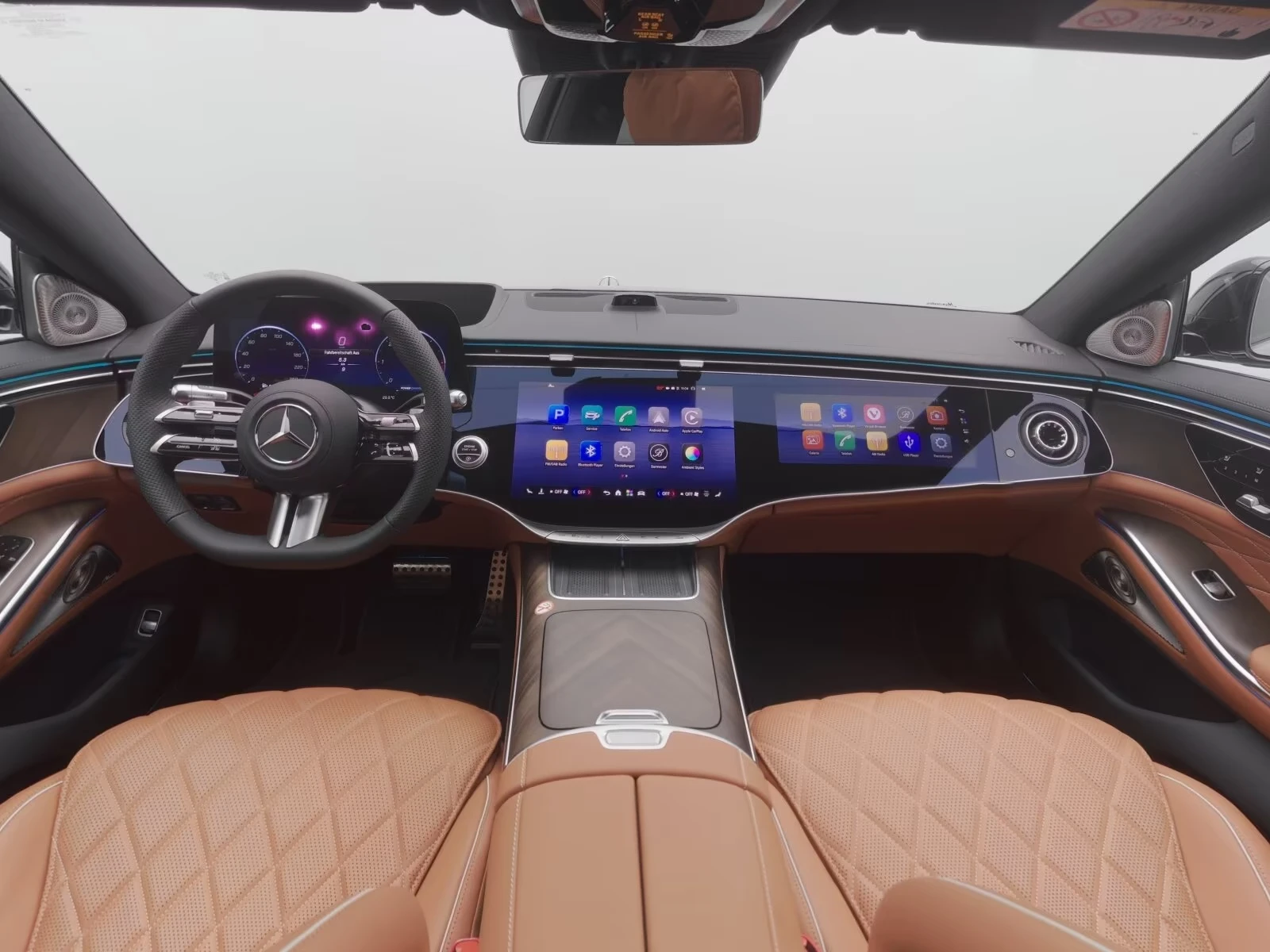 Mercedes-Benz S 450 D FACELIFT 4-MATIC LONG AMG SUPERSCREEN BURMESTER , снимка 7 - Автомобили и джипове - 55408716