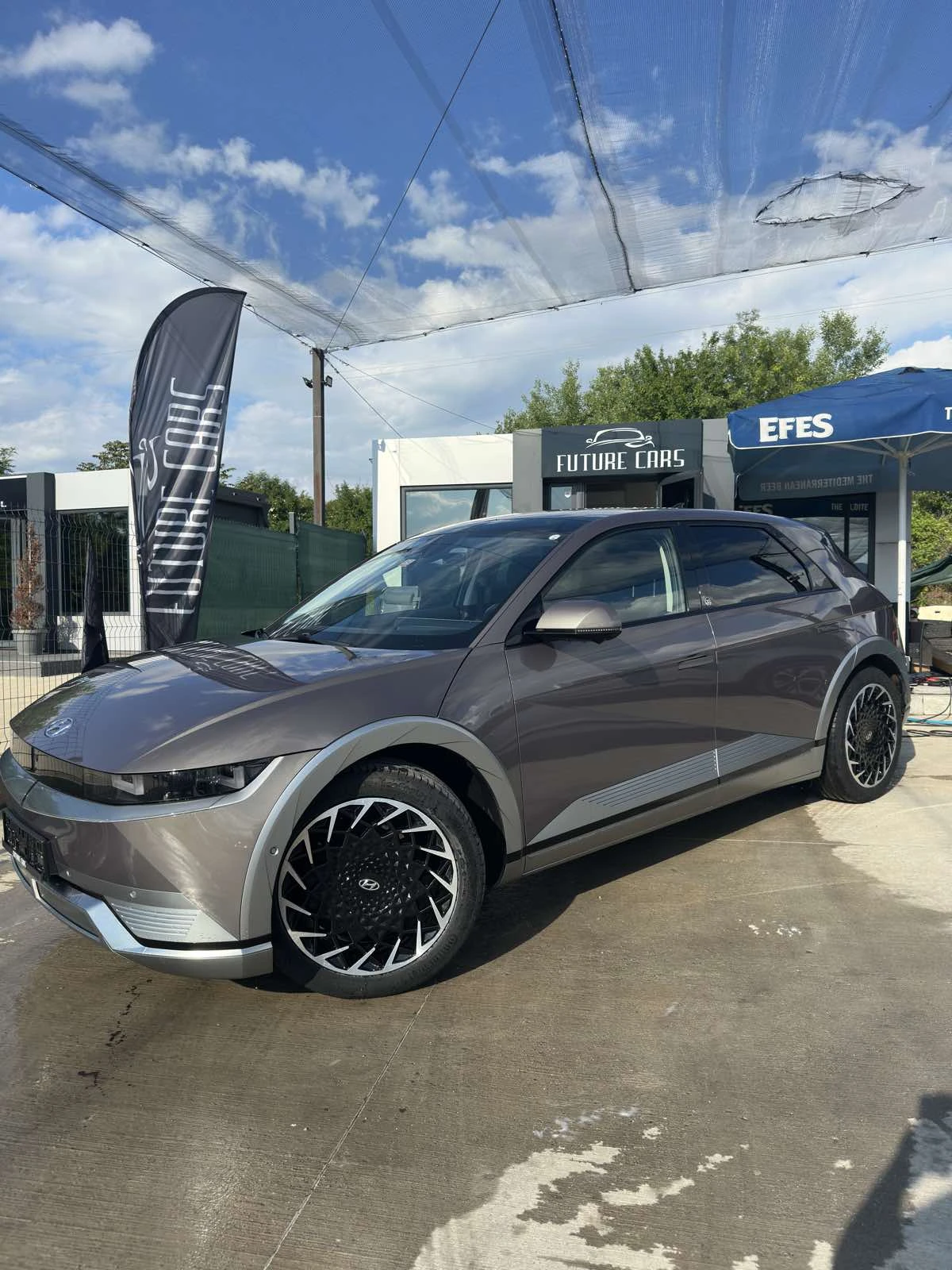 Hyundai Ioniq 5 72.6KWh/UNIQ/360/HEADUP/BOSE/, снимка 3 - Автомобили и джипове - 55446803