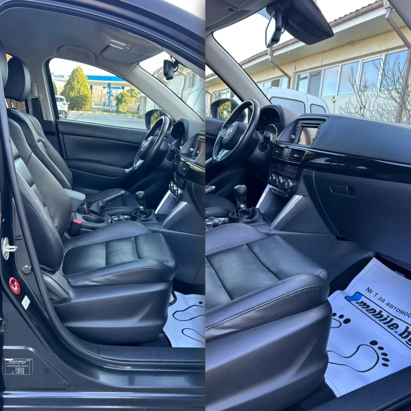 Mazda CX-5 2.2d Skyactiv/ 4x4/ 175кс/ 162 000км/ кожа, снимка 9 - Автомобили и джипове - 52713006