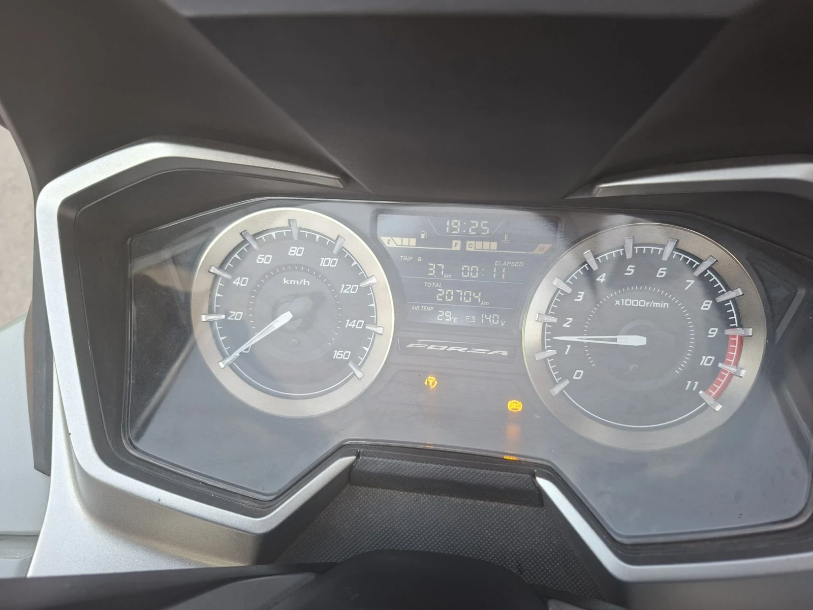 Honda Forza ABS, Nardo Grey, Keyless, LED, , снимка 7 - Мотоциклети и мототехника - 55879128