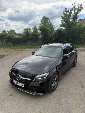 ����� �� �������� �� Mercedes-Benz C 220 AMG PACK/9G-TRONIC/CAR PLAY/PANORAMA/KEYLESS GO
