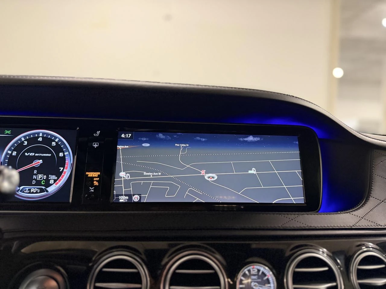 Mercedes-Benz S 63 AMG  4MATIC, снимка 11 - Автомобили и джипове - 54577918