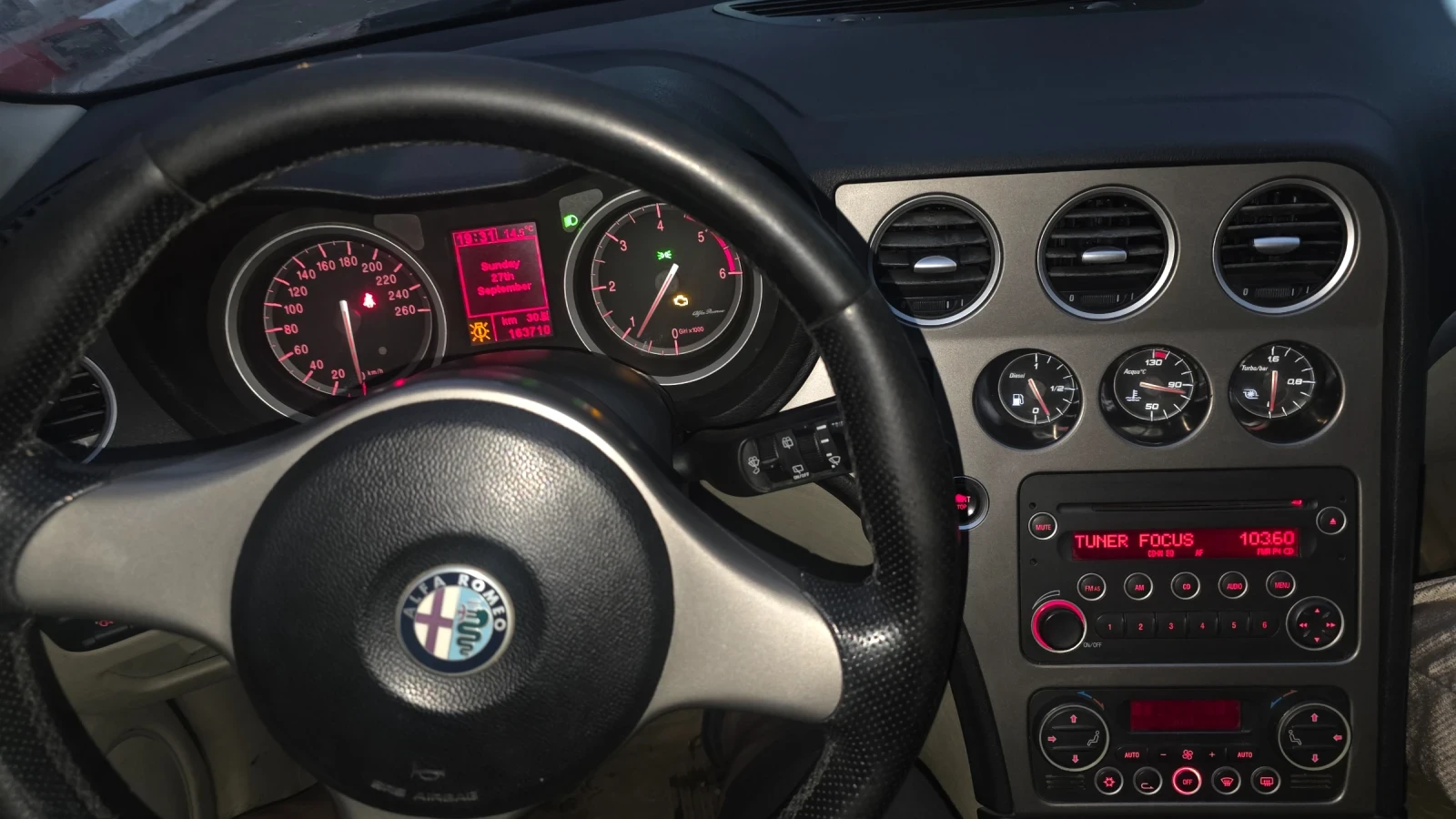 Alfa Romeo 159 sportwagon 159, снимка 5 - Автомобили и джипове - 56301148