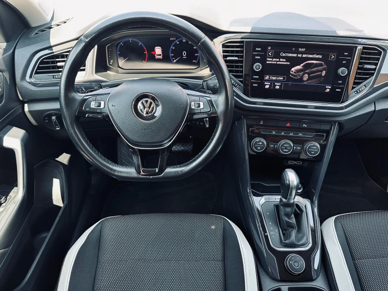 VW T-Roc 2.0TDI/DSG/4-motion/Distronic/Led/Navi/Camera, снимка 12 - Автомобили и джипове - 46789192