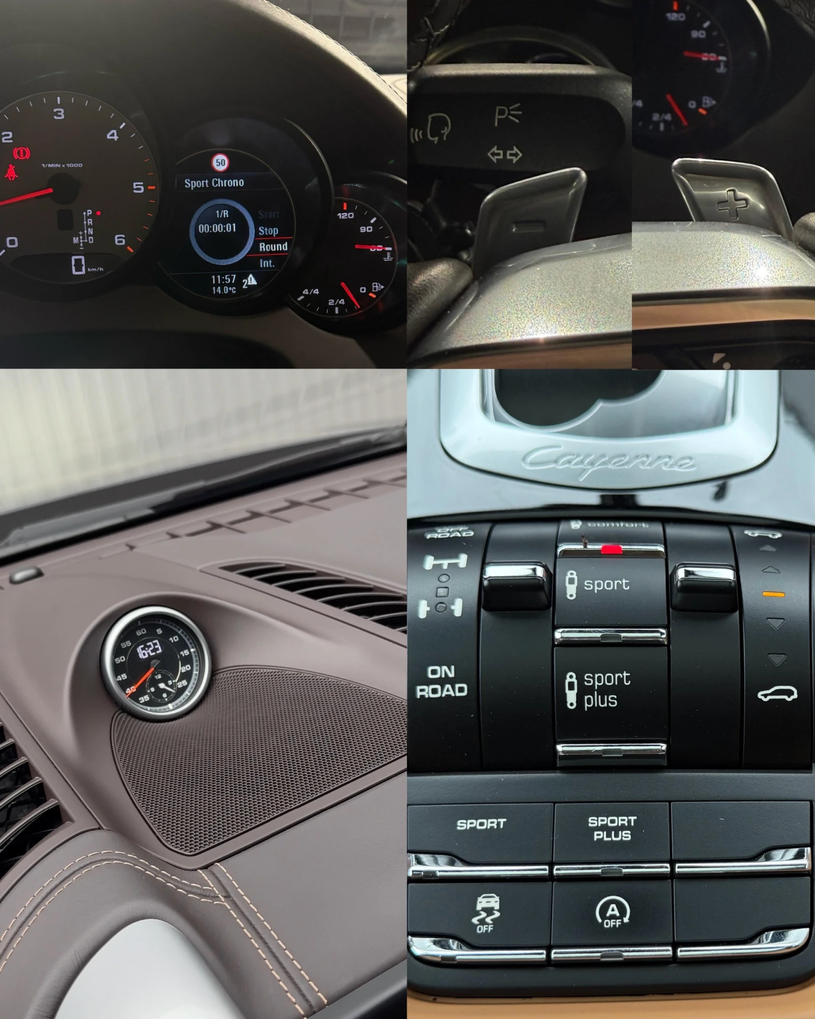 Porsche Cayenne S/4.2TDI/Chrono/Matrix/Bose/Panorama | Mobile.bg   12