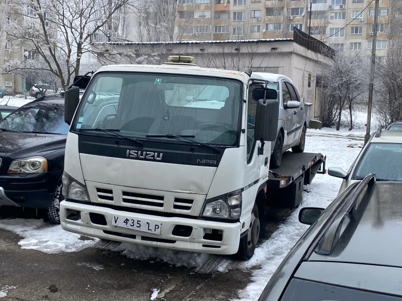 Isuzu Npr ПЪТНА ПОМОЩ 3.0D ДВОЙНА ГУМА, снимка 1 - Камиони - 48752266