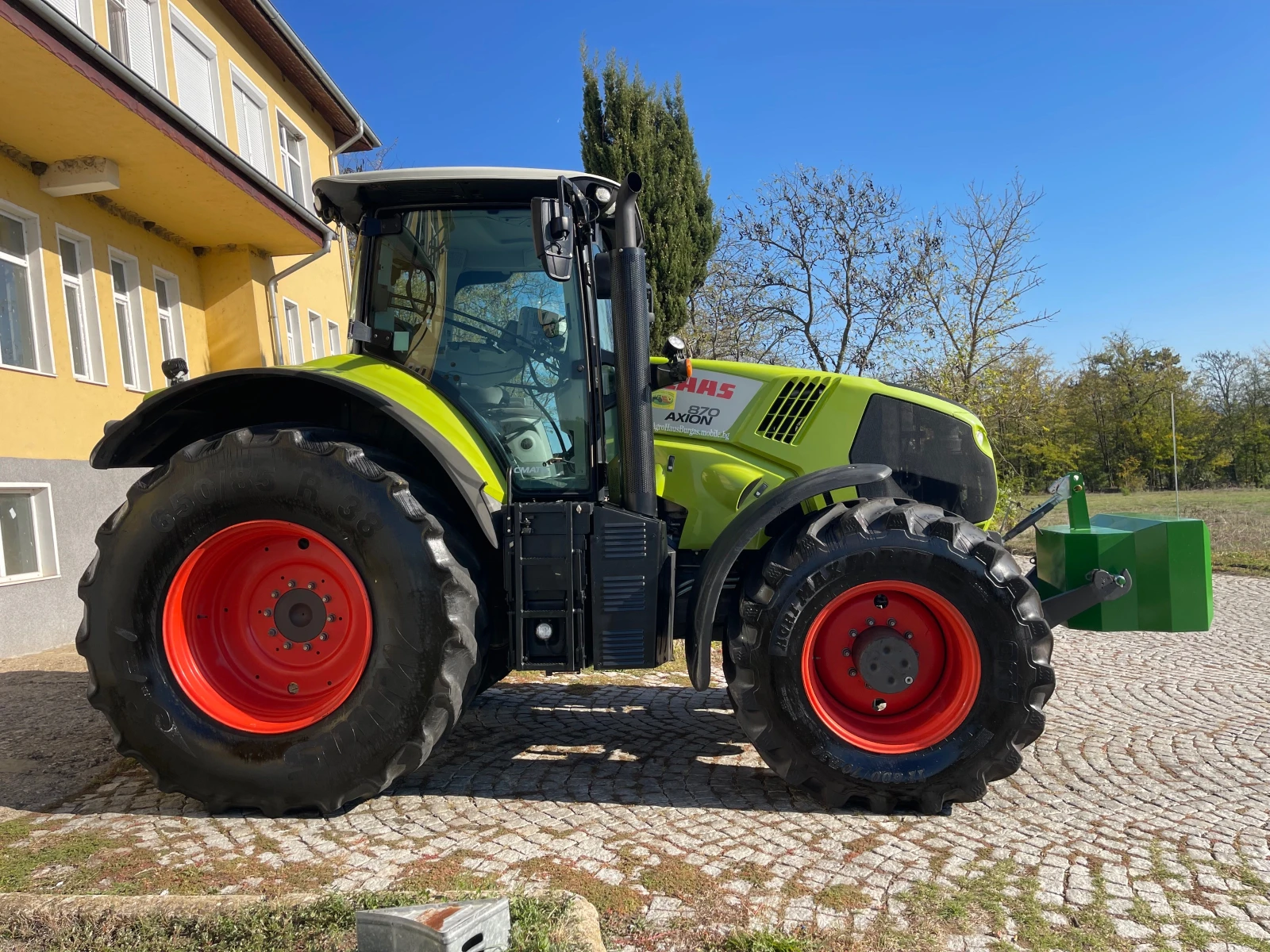 Трактор Claas AXION 870 CMATIC CEBIS НАВИГАЦИЯ ЛИЗИНГ - изображение 9