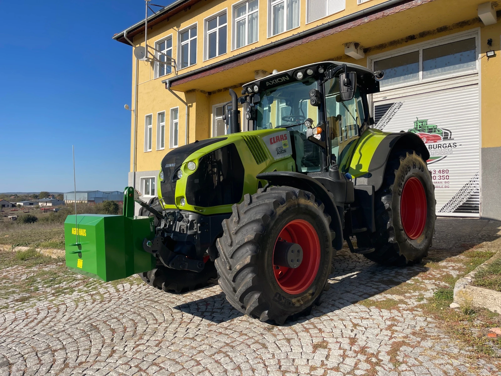 Трактор Claas AXION 870 CMATIC CEBIS НАВИГАЦИЯ ЛИЗИНГ - изображение 3