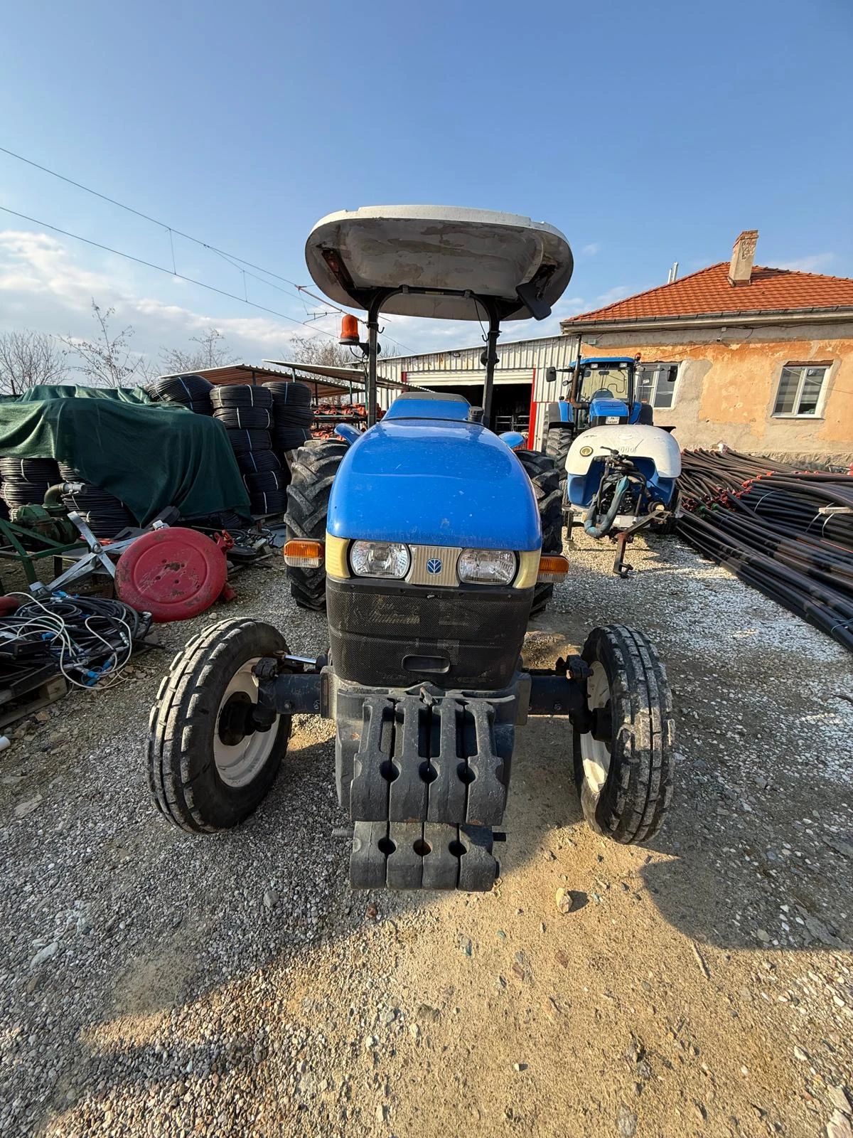 Трактор New Holland ТТ50, снимка 6 - Селскостопанска техника - 53724054