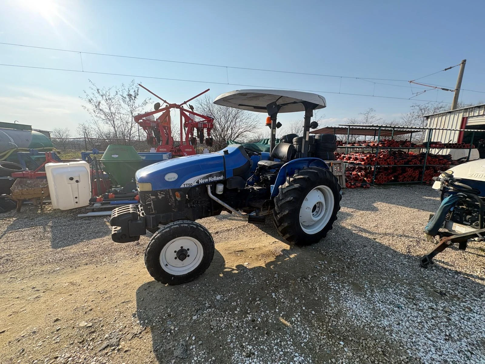 Трактор New Holland ТТ50, снимка 2 - Селскостопанска техника - 53724054
