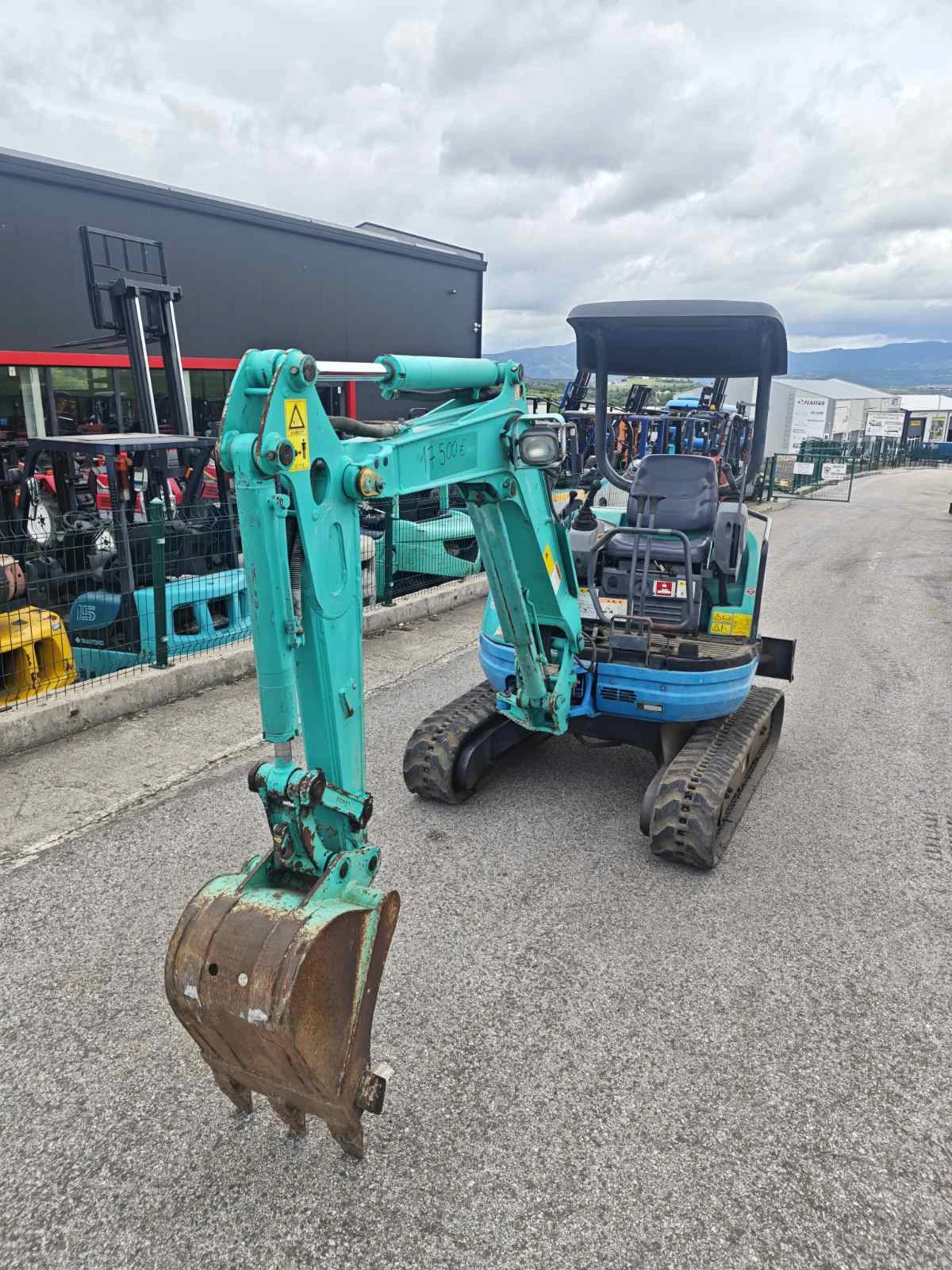 Багер Kubota 2018г 2 тона-перфект, снимка 13 - Индустриална техника - 54647955