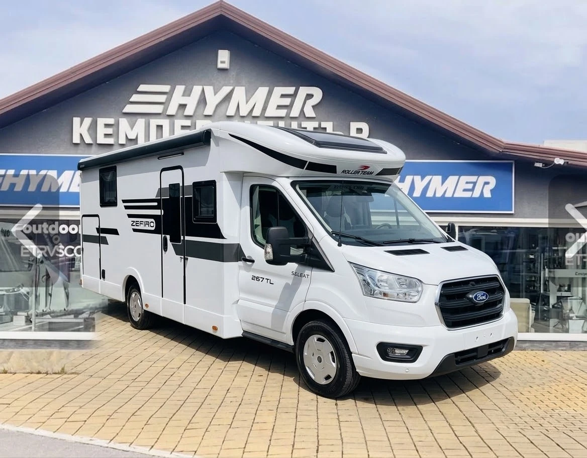 Кемпер ROLLER TEAM Zefiro 267 TL 2027, Климатик, Солар