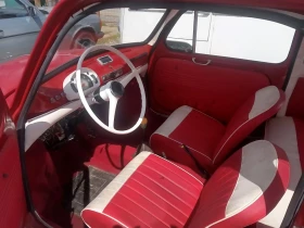 Fiat 600 Отличен със стар книжен талон и стари черни номера, снимка 5