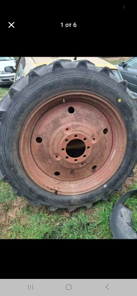 Трактор Болгар Гуми+ джанти 