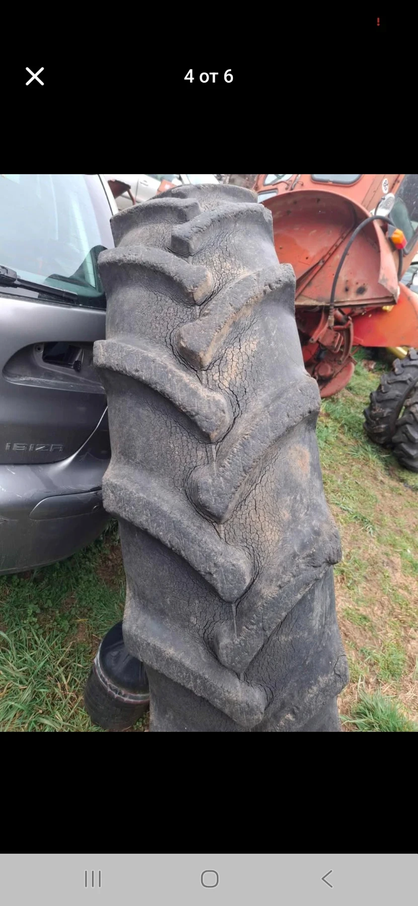 Трактор Болгар Гуми+ джанти , снимка 3 - Селскостопанска техника - 53966658