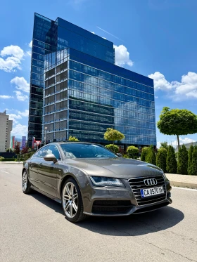 Audi A7 S line, LED, Head-up, BOSE, Самопаркиране, снимка 3
