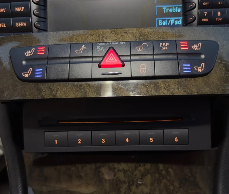 Mercedes-Benz E 500 W211 AMG OPTIC, снимка 11 - Автомобили и джипове - 52475233