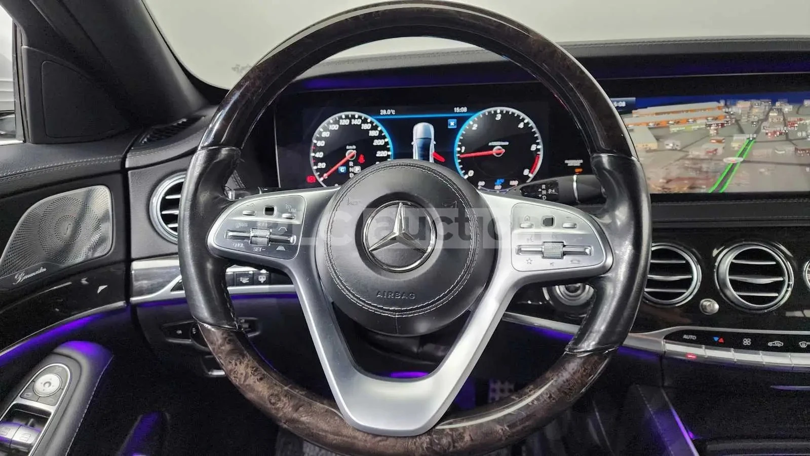 Mercedes-Benz S 350 AMG line/360 Cam/Подгрев/Обдух/HUD/, снимка 12 - Автомобили и джипове - 54748234