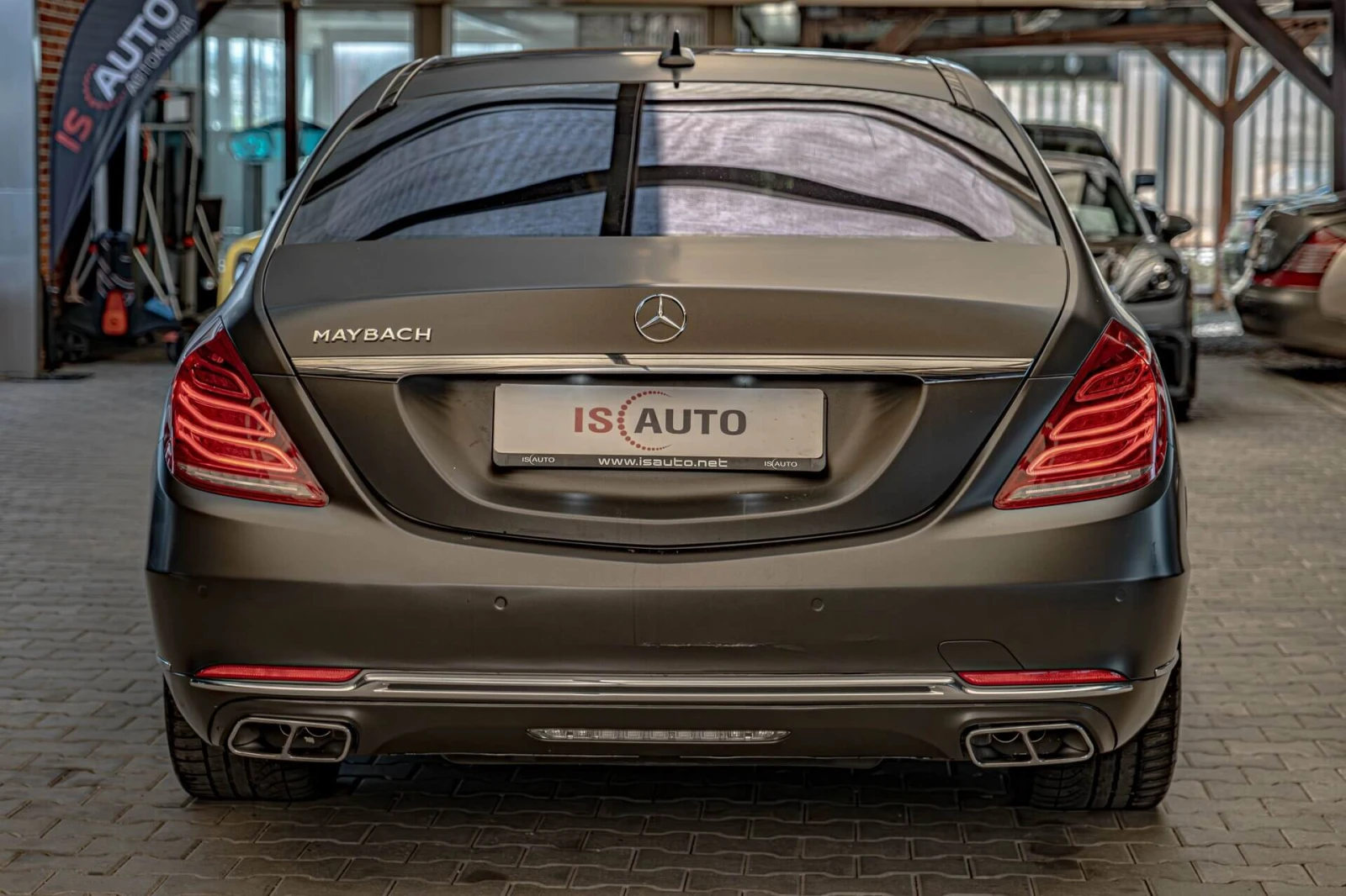 Mercedes-Benz S 500 Maybach/RSE/Burmester/Обдухване/Дистроник/Exclusiv, снимка 4 - Автомобили и джипове - 54937414