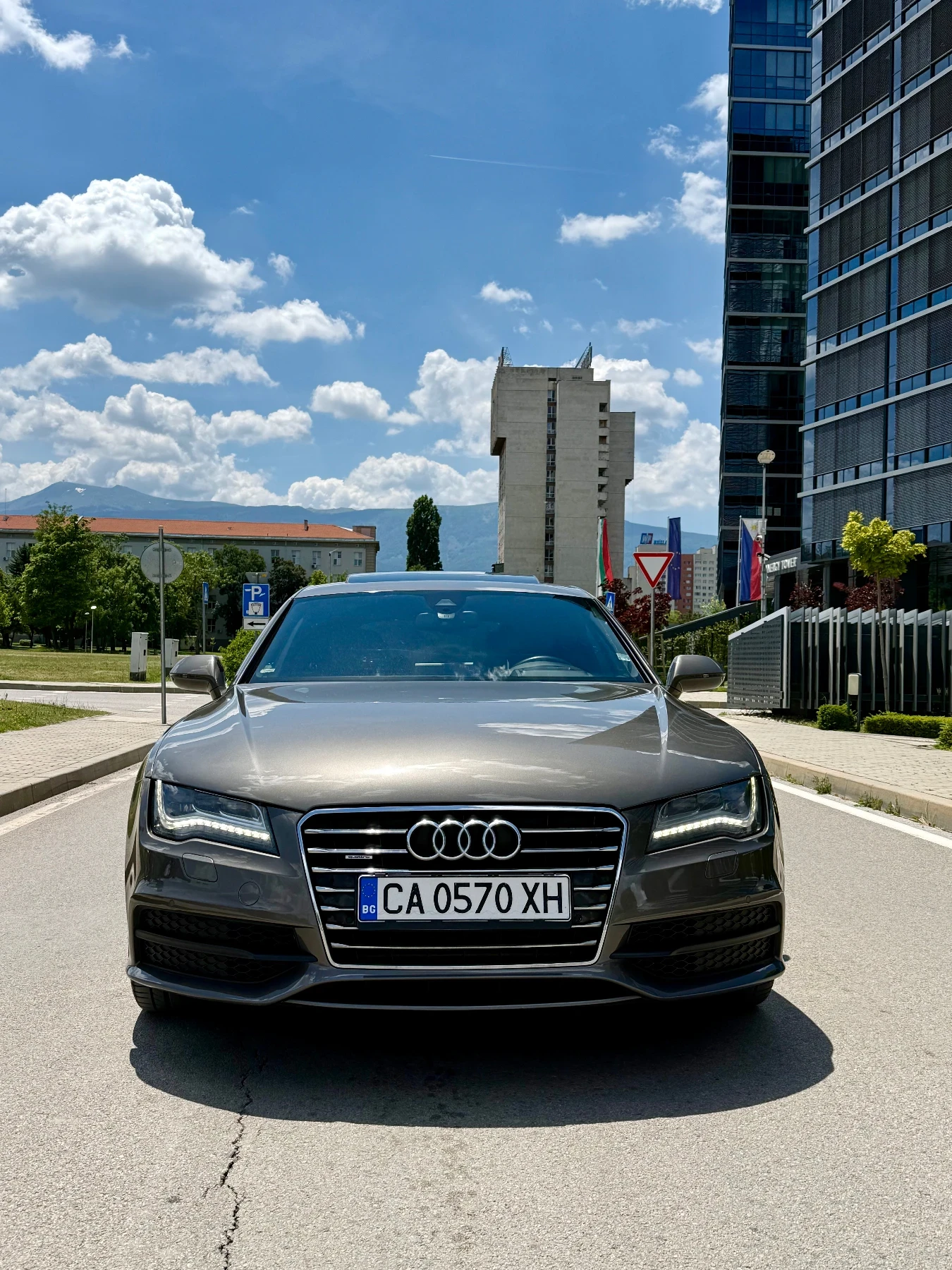 Audi A7 S line, LED, Head-up, BOSE, Самопаркиране