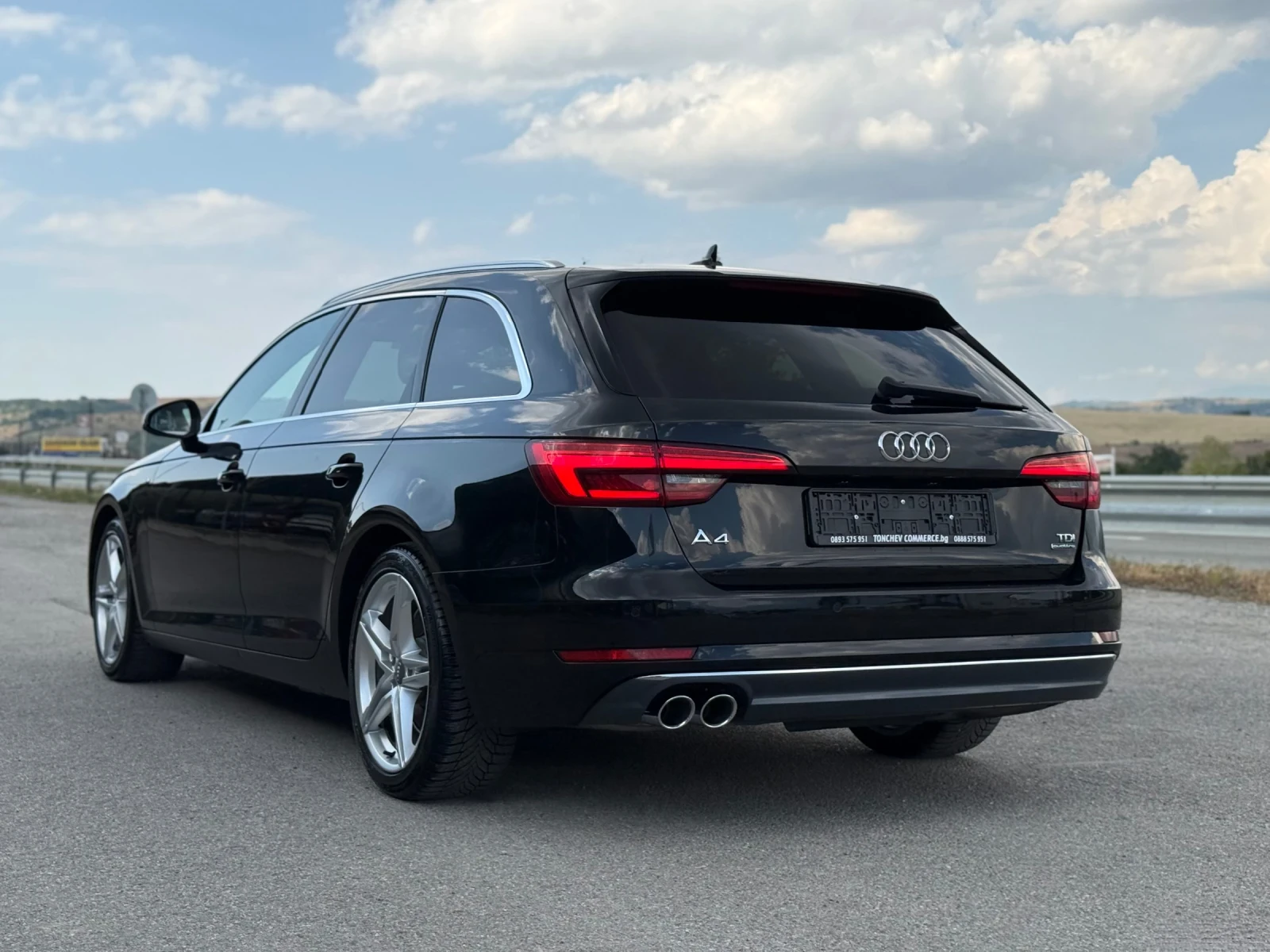 Audi A4 2.0-TDI-quattro-S-line+ + + ДИГИТАЛЕН КМ-КАТО НОВА, снимка 4 - Автомобили и джипове - 55610418
