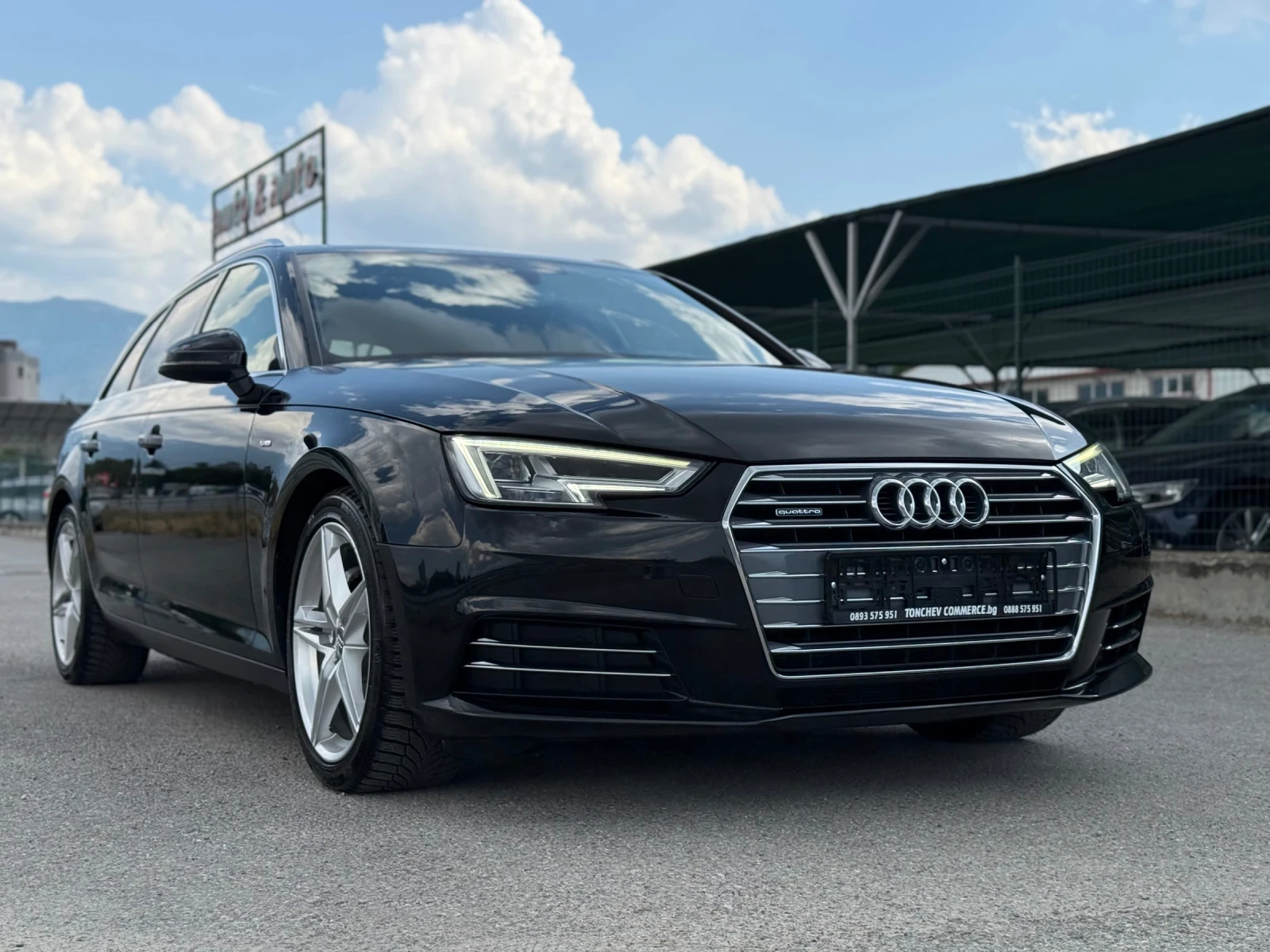 Audi A4 2.0-TDI-quattro-S-line+ + + ДИГИТАЛЕН КМ-КАТО НОВА