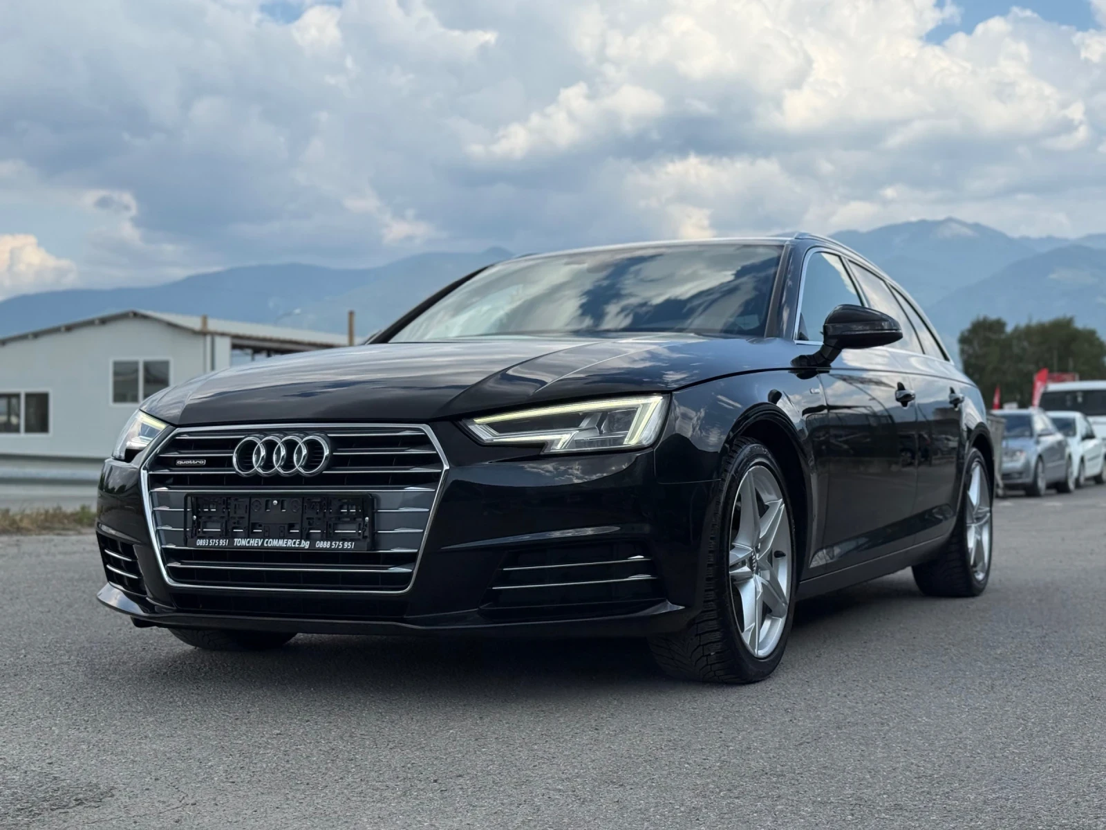 Audi A4 2.0-TDI-quattro-S-line+ + + ДИГИТАЛЕН КМ-КАТО НОВА, снимка 3 - Автомобили и джипове - 55610418