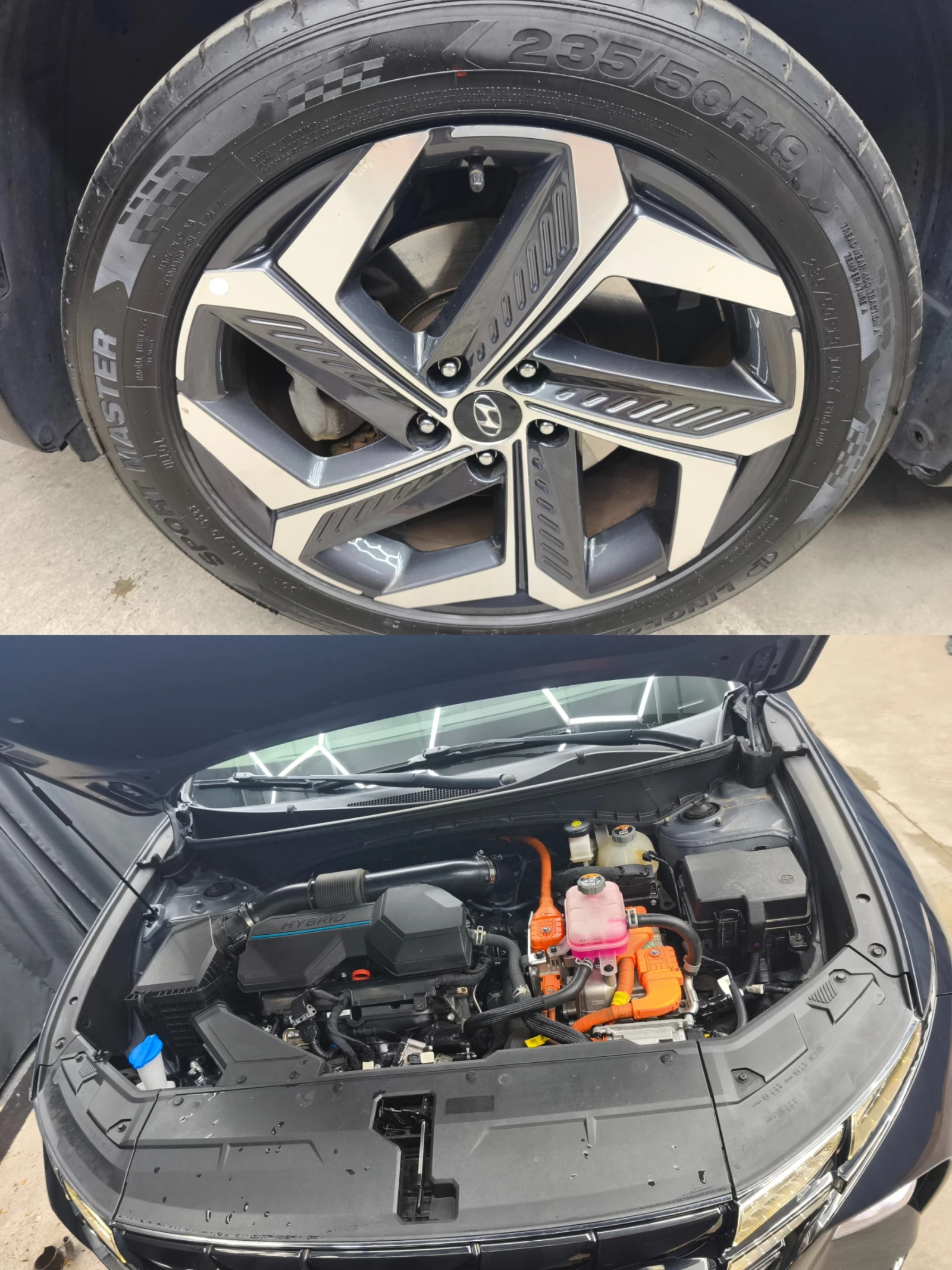 Hyundai Tucson 1.6T Hybrid* Automatic* fULL* E6D, снимка 13 - Автомобили и джипове - 56021449