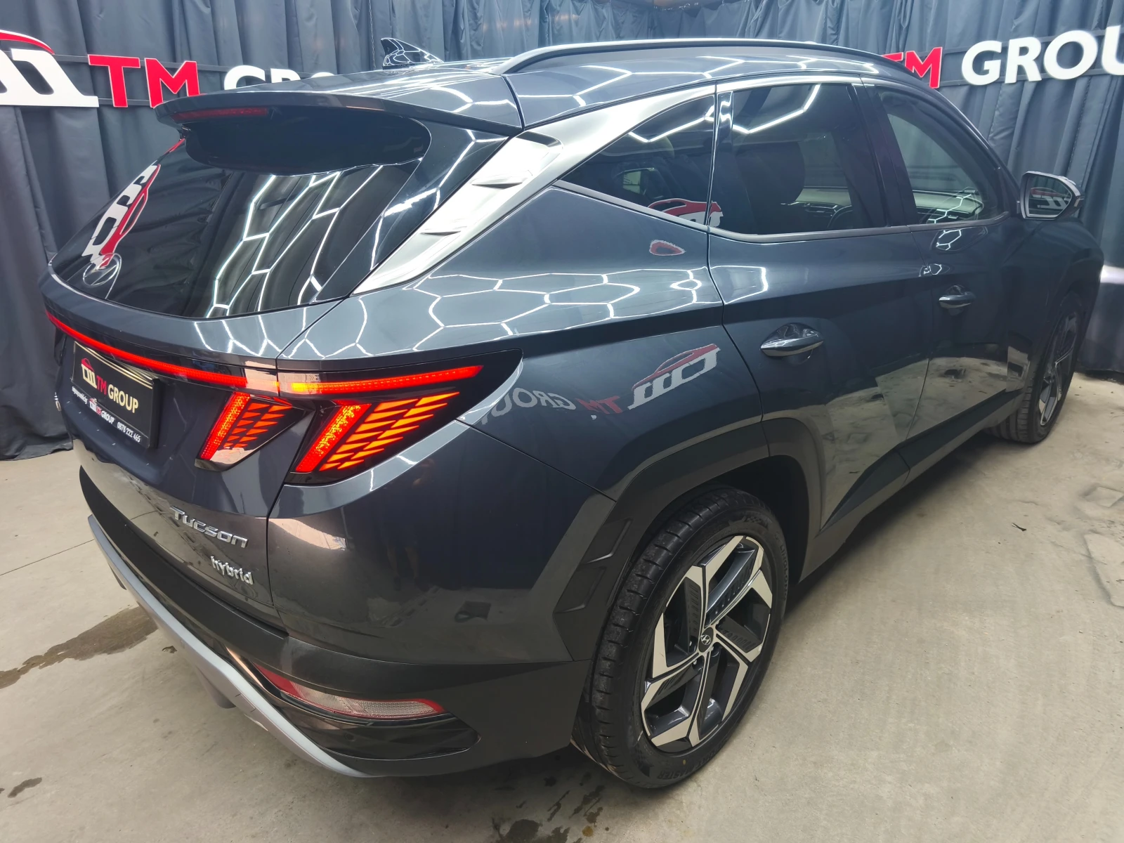 Hyundai Tucson 1.6T Hybrid* Automatic* fULL* E6D, снимка 4 - Автомобили и джипове - 56021449
