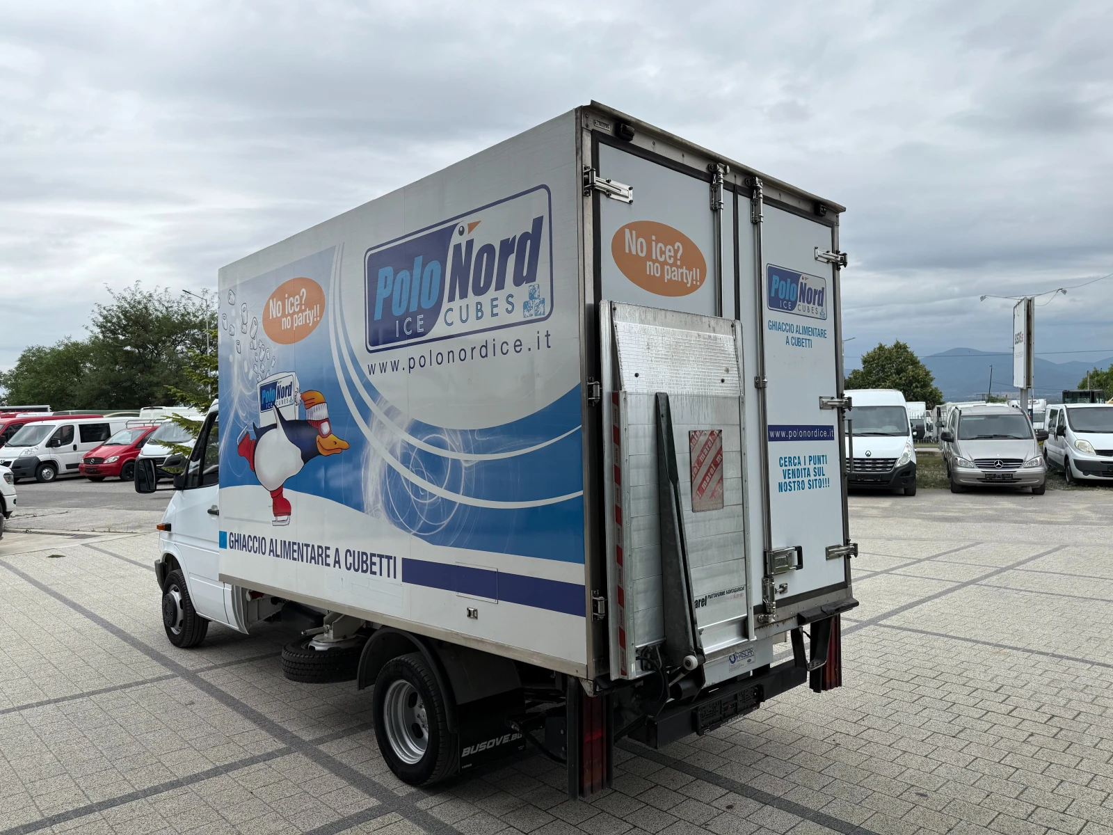 Mercedes-Benz Sprinter 412 до 3.5т. 3.50м. Хладилен + ток Падащ борд  - изображение 7