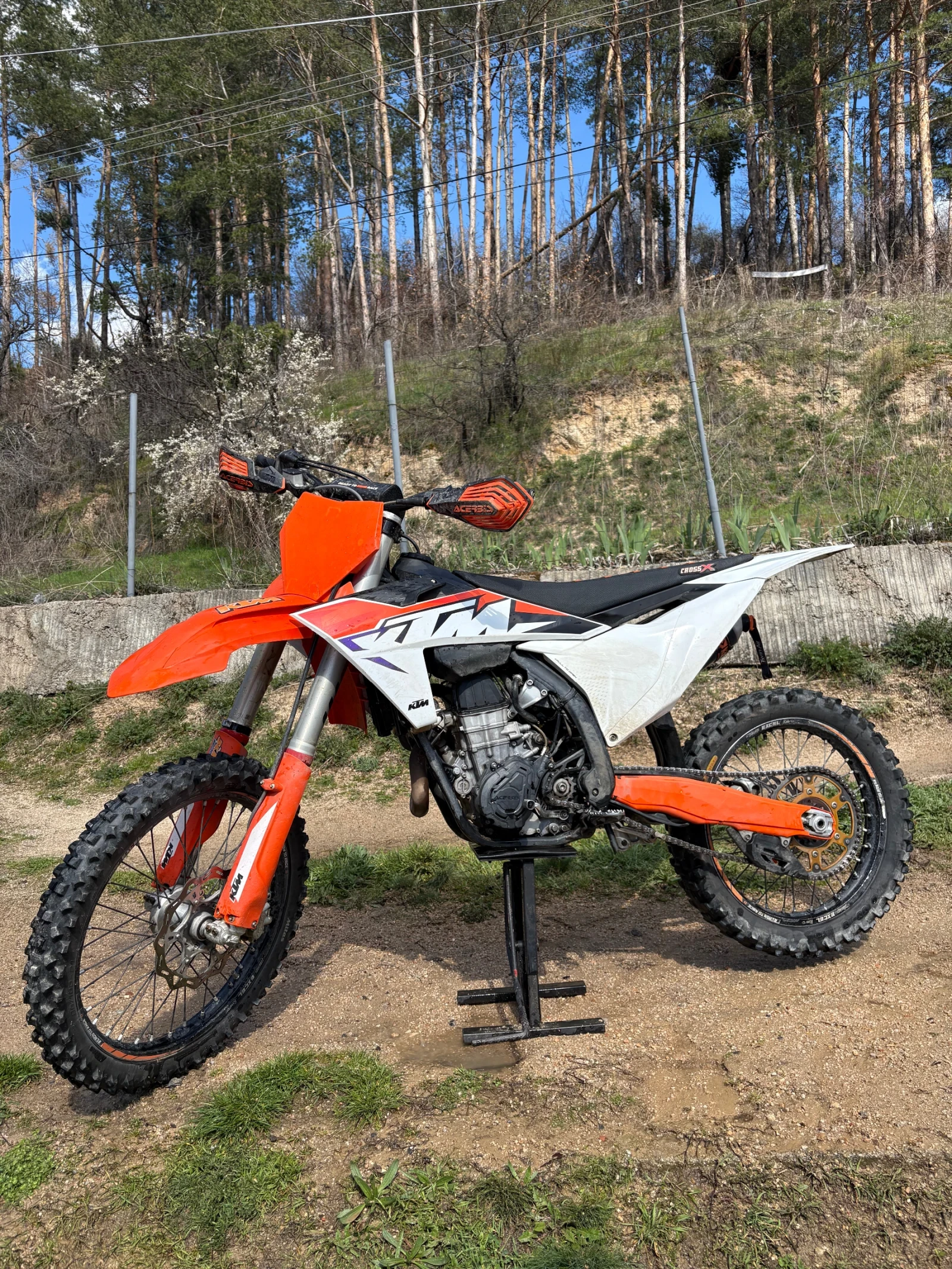 Ktm SX-F Мотора има документи и пет режима на каране, снимка 2 - Мотоциклети и мототехника - 54512429