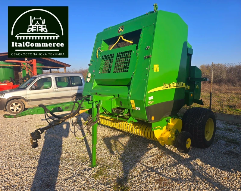 Балировачка John Deere 582 МРЕЖА+ СЕЗАЛ , снимка 5 - Селскостопанска техника - 52807443