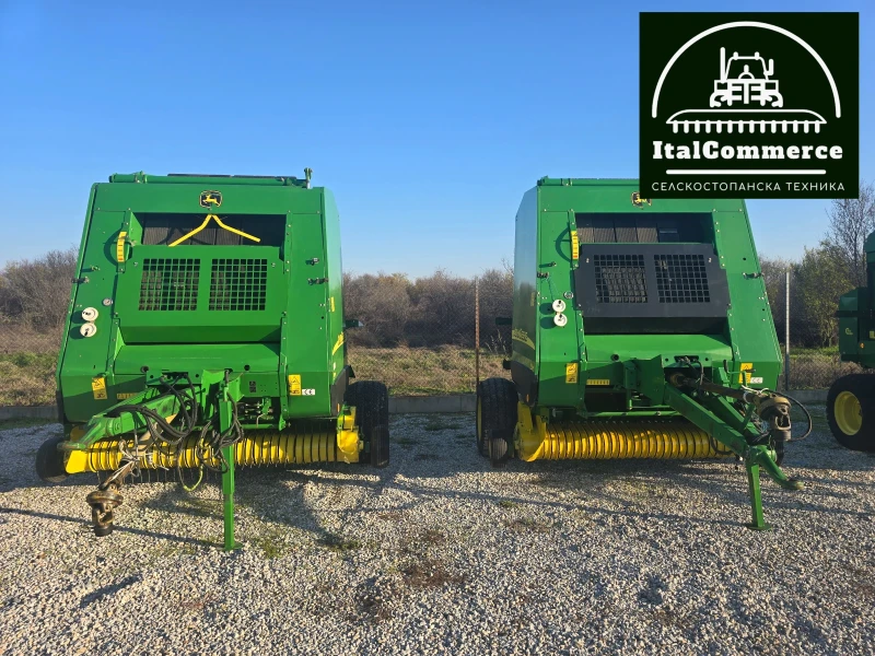 Балировачка John Deere 582 МРЕЖА+ СЕЗАЛ , снимка 4 - Селскостопанска техника - 52807443