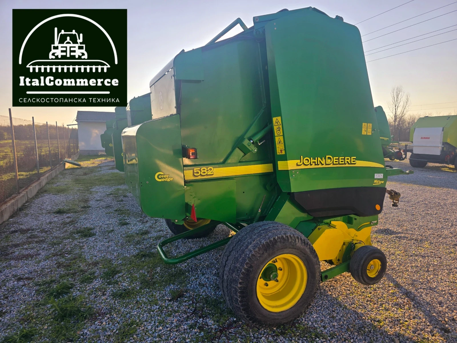 Балировачка John Deere 582 МРЕЖА+ СЕЗАЛ  - изображение 7