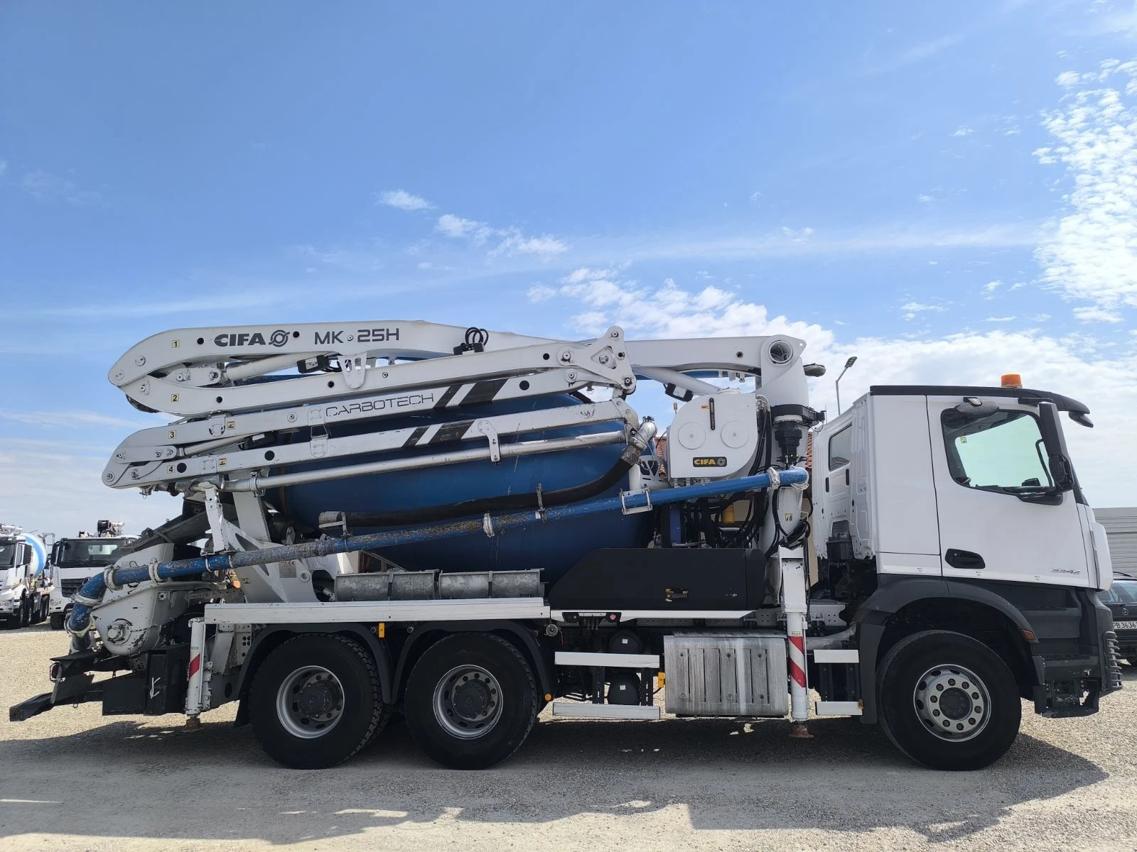 Бетон помпа Mercedes-Benz AROCS 3342 CIFA MK25H - изображение 8