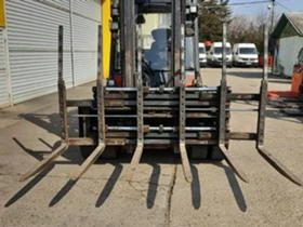 Мотокар Linde H50D, Шест вилично устройство, снимка 6