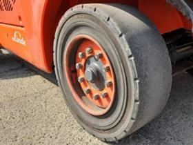 Мотокар Linde H50D, Шест вилично устройство, снимка 11