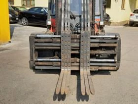 Мотокар Linde H50D, Шест вилично устройство, снимка 7