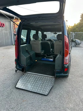 Renault Kangoo 1.4i, ИНВАЛИДНА ПЛАТФОРМА, КЛИМАТИК, снимка 7