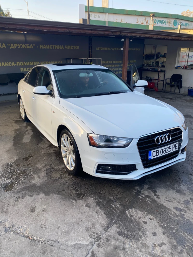 Audi A4 = PREMIUM= S-LINE= 133000 KM= БЯЛА ПЕРЛА= УНИКАТ= , снимка 14 - Автомобили и джипове - 47233664