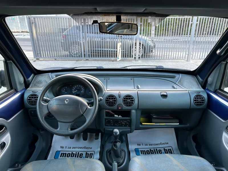 Renault Kangoo 1.4i, ИНВАЛИДНА ПЛАТФОРМА, КЛИМАТИК, снимка 13 - Автомобили и джипове - 47750959