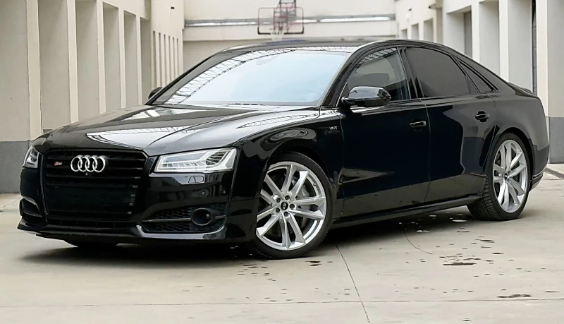 Audi S8 Audi S8 Plus ALL BLACK* 360* HUD* ALCANTARA* PIANO, снимка 9 - Автомобили и джипове - 48487955