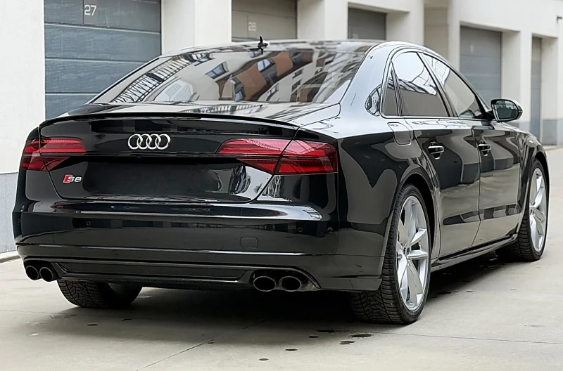 Audi S8 Audi S8 Plus ALL BLACK* 360* HUD* ALCANTARA* PIANO, снимка 8 - Автомобили и джипове - 48487955