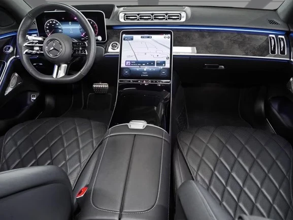 Mercedes-Benz S 500 Long 4Matic = AMG Line = Гаранция, снимка 6 - Автомобили и джипове - 55835566
