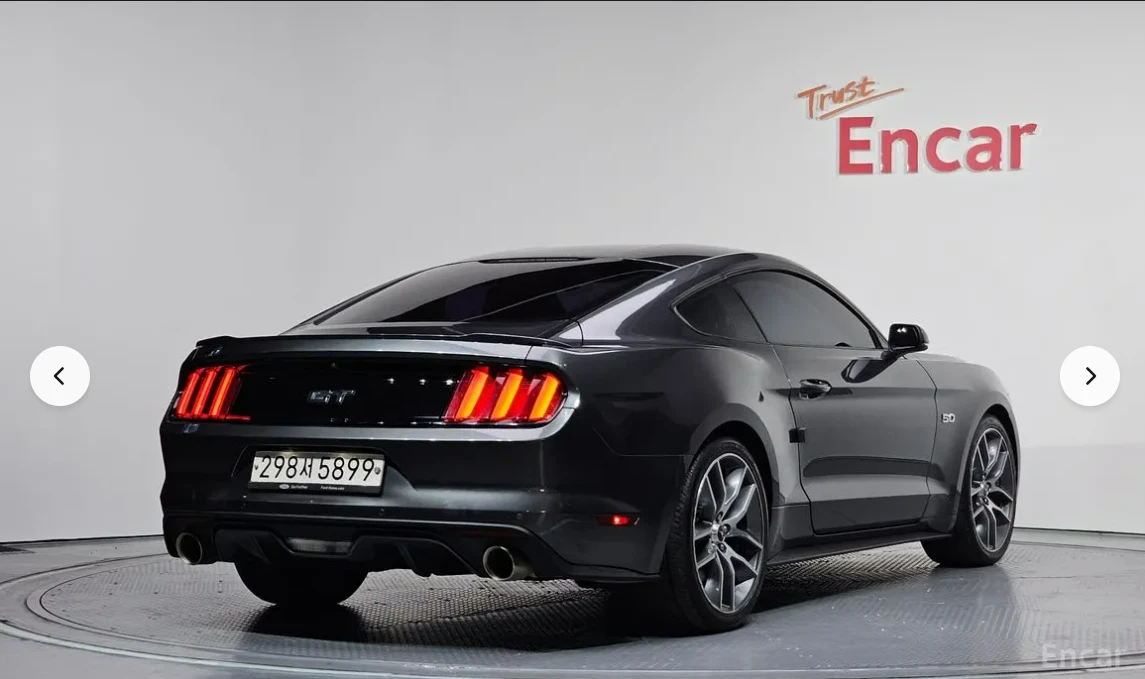 Ford Mustang 5.0 GT* КОЖА* NAVI* ОБДУХВАНЕ* ПОДГРЕВ*  - изображение 3