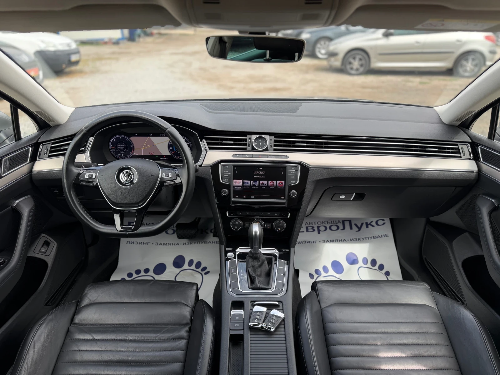 VW Passat 2.0TDI 150кс DSG-6 DIGITAL KEULESS-GO ПОДГРЕВ FUL , снимка 9 - Автомобили и джипове - 55815368